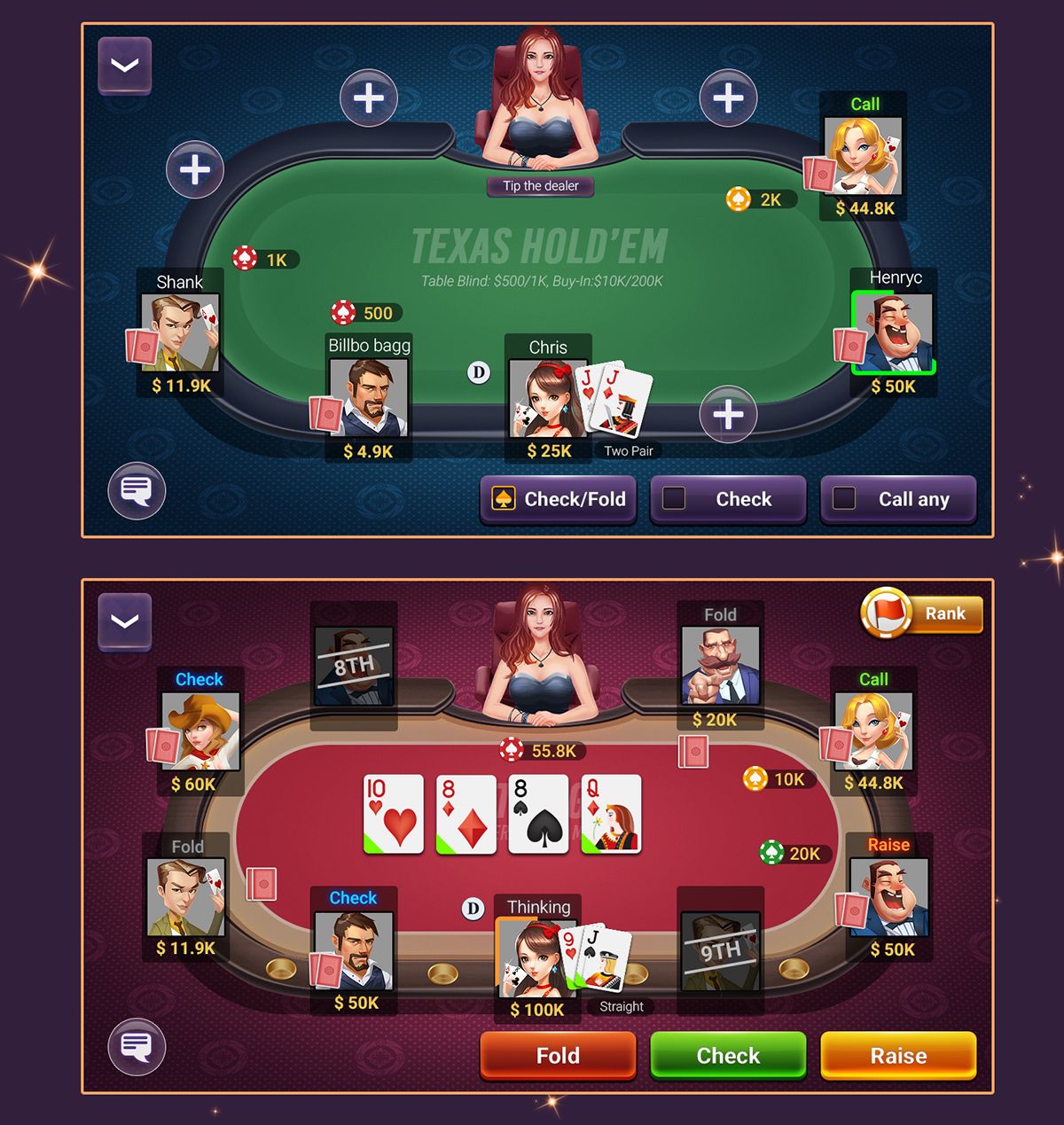 Casino Arizona آن لائن کیسینو میں اصل گیمز